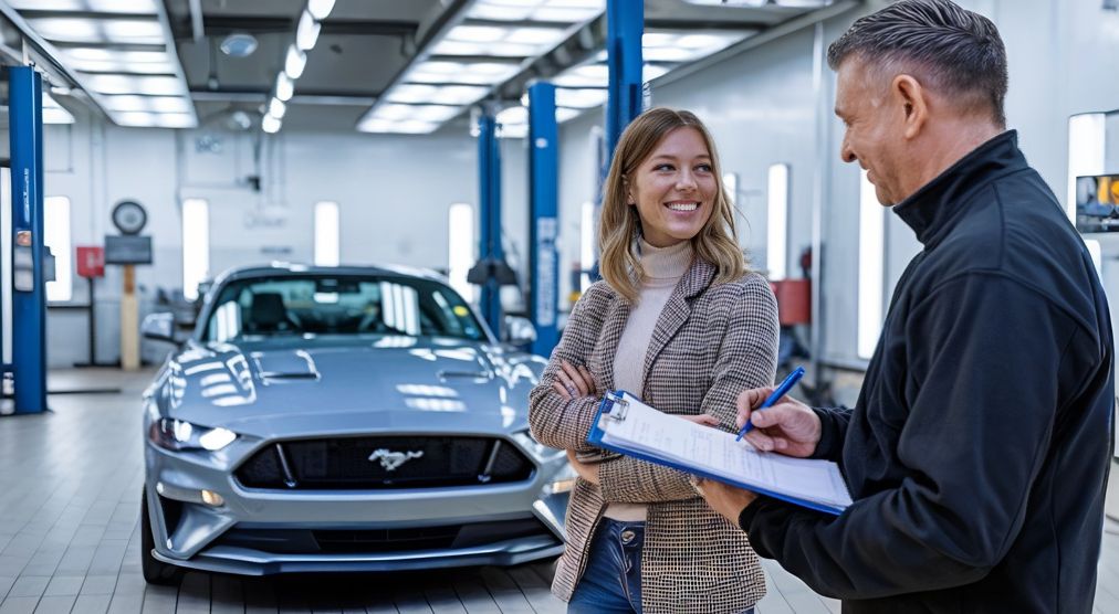 Happy-Customer-with-Ford-New-Beginnings-Collision-Center