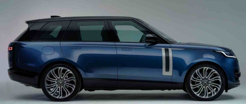 Aluminum Body Repair range rover side view Aluminum Body Repair range rover side view