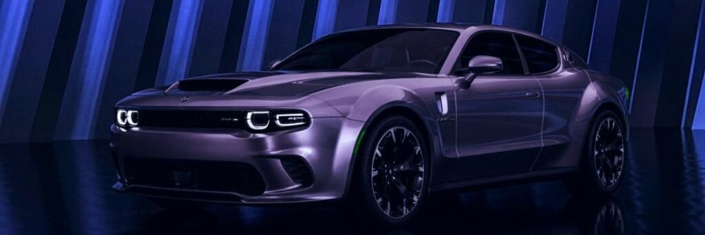 Dodge Certified Collision Repair parked car