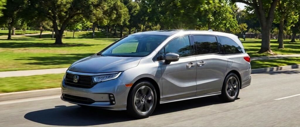 Certified Auto Body Shop honda van driving Certified Auto Body Shop honda van driving